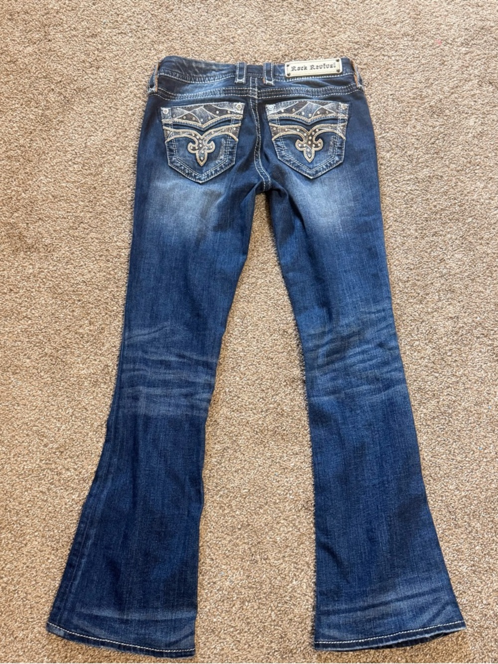 Rock revival sapphire jeans